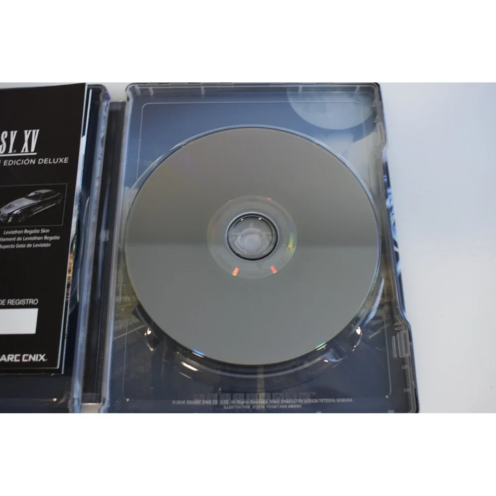 Final Fantasy XV Deluxe Edition PlayStation 4 PS4 Steelbook Complete in Box